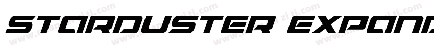 Starduster Expanded字体转换